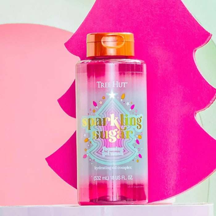 TREE HUT Sparkling Sugar foaming gel wash hydrating oil complex
