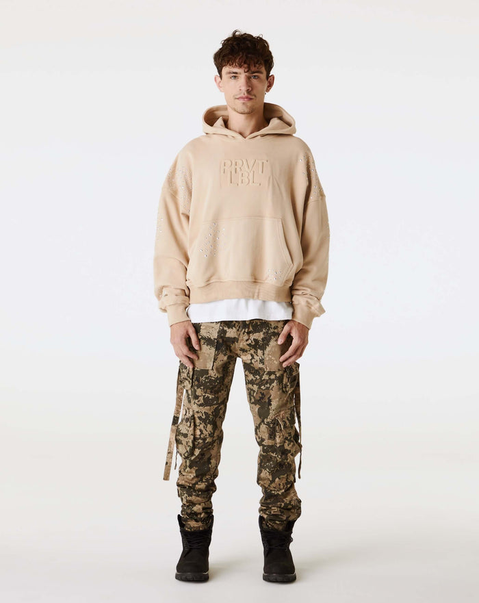 PRVT LBL Twill Cargo Pant. Underground Apparel. Rule of Next Streetwear.