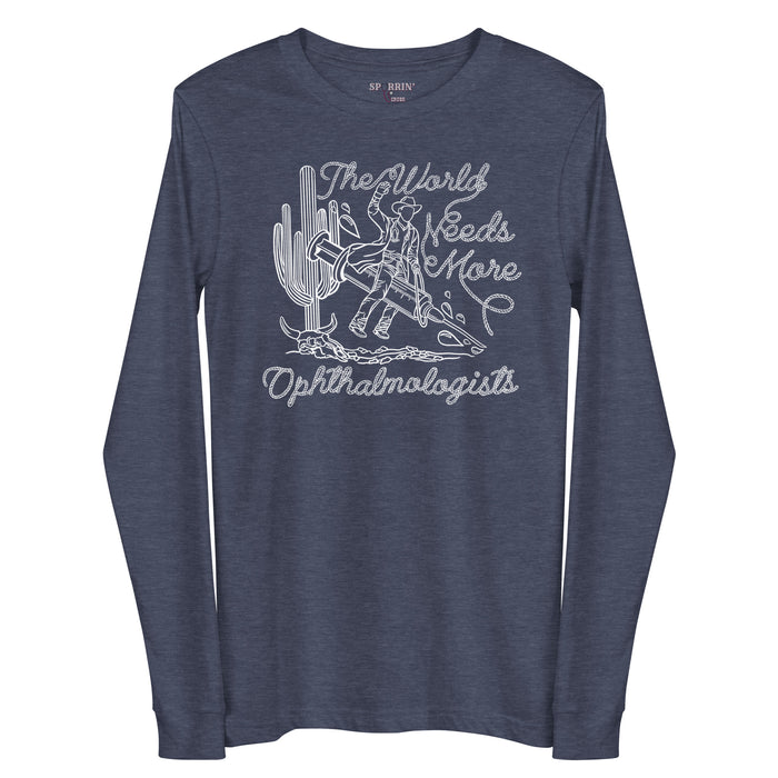 TWNM- Ophthalmologists Long Sleeve T-Shirt Dark Colors
