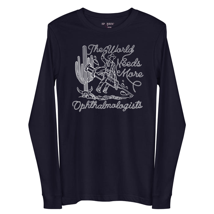 TWNM- Ophthalmologists Long Sleeve T-Shirt Dark Colors