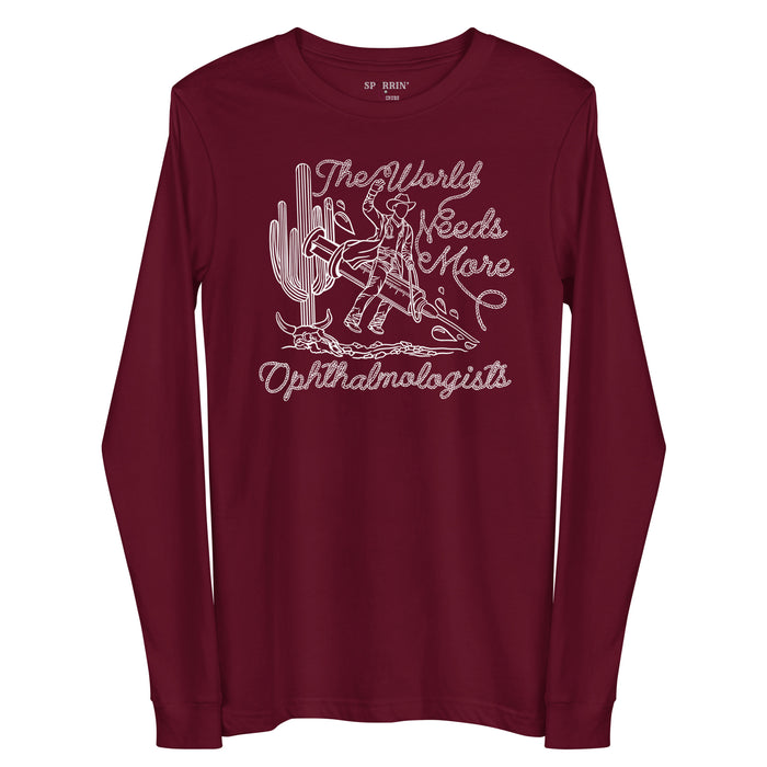 TWNM- Ophthalmologists Long Sleeve T-Shirt Dark Colors