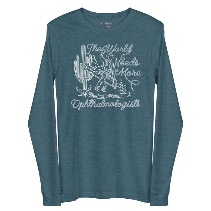 TWNM- Ophthalmologists Long Sleeve T-Shirt Dark Colors