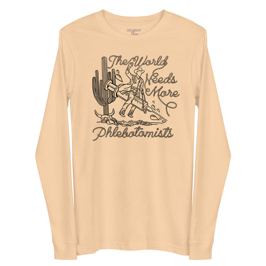 TWNM- Phlebotomists Long Sleeve T-Shirt Light Colors