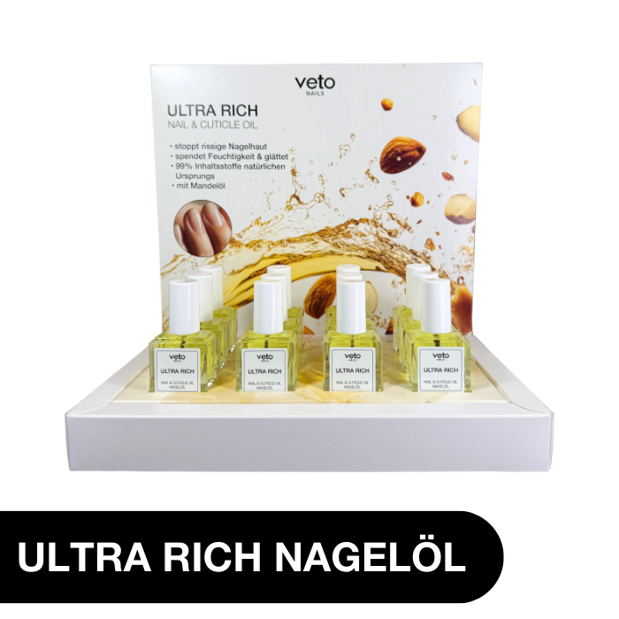 ULTRA RICH NAIL & CUTICLE OIL Display