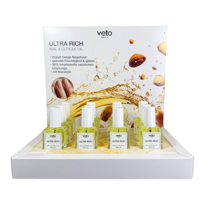 ULTRA RICH NAIL & CUTICLE OIL Display