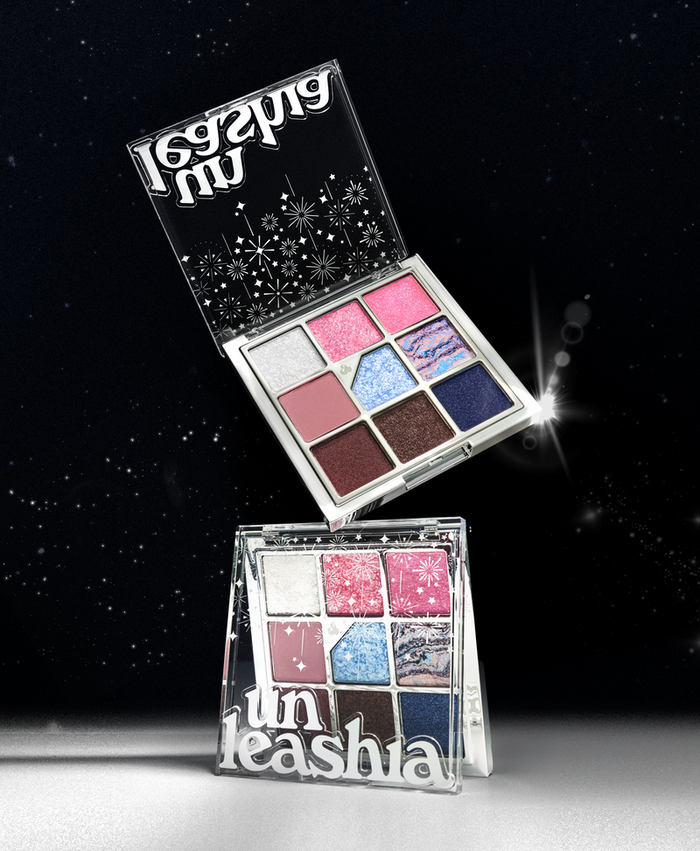 UNLEASHIA - Glitterpedia Eye Palette NO.8 All of Dancing Swan