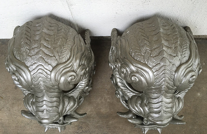 URETHANE SENTINEL MASK- PAINTED AND FINISHED- SILVER