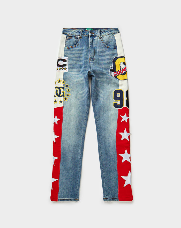 Campus Valor Denim. Underground Apparel. Rule of Next Streetwear.
