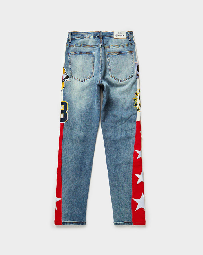 Campus Valor Denim. Underground Apparel. Rule of Next Streetwear.