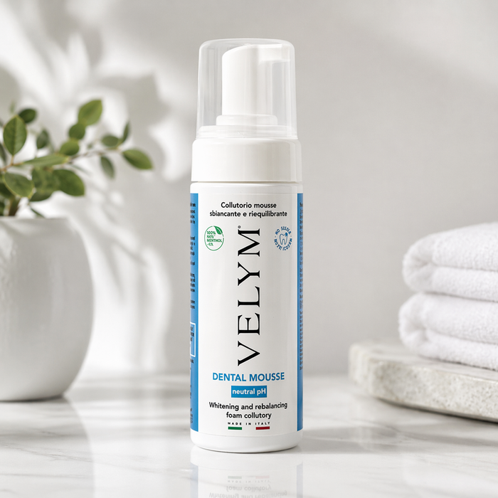 VELYM Dental Mousse - balinamosios dantų putos