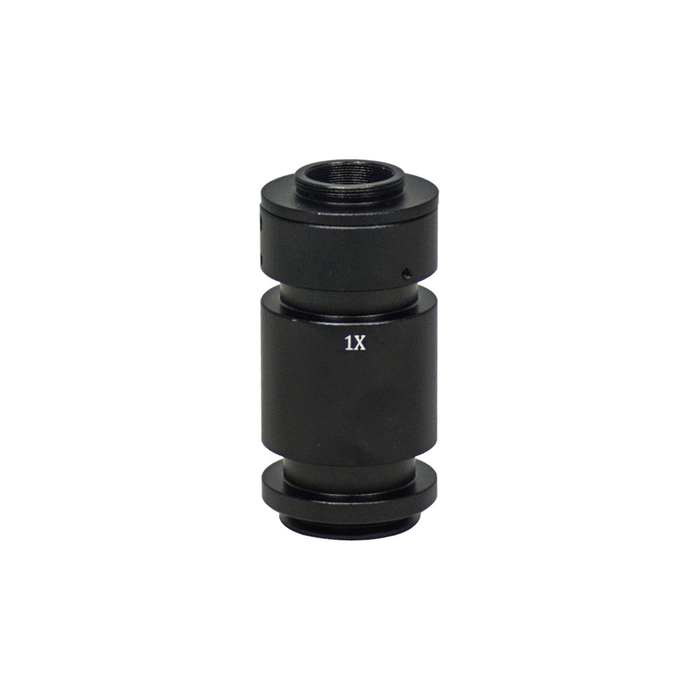 Video Zoom Lens Compatible 1X Coupler, SKU MZ19036151, three quarter front view