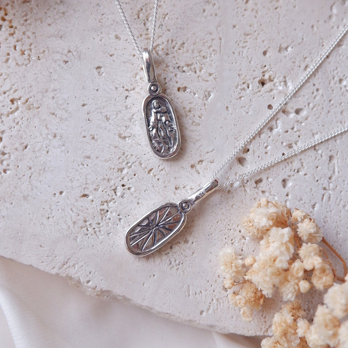 Virgin Mary - Symbol of Grace, Compassion & Love CHARM ONLY - Silver