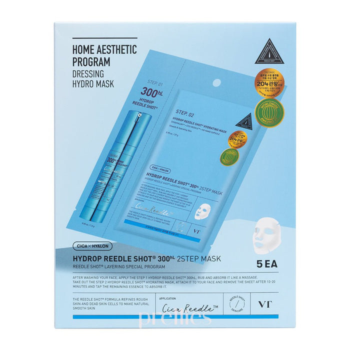 VT HYDROP Reedle Shot 300 2-Step Mask (5pcs/ box)