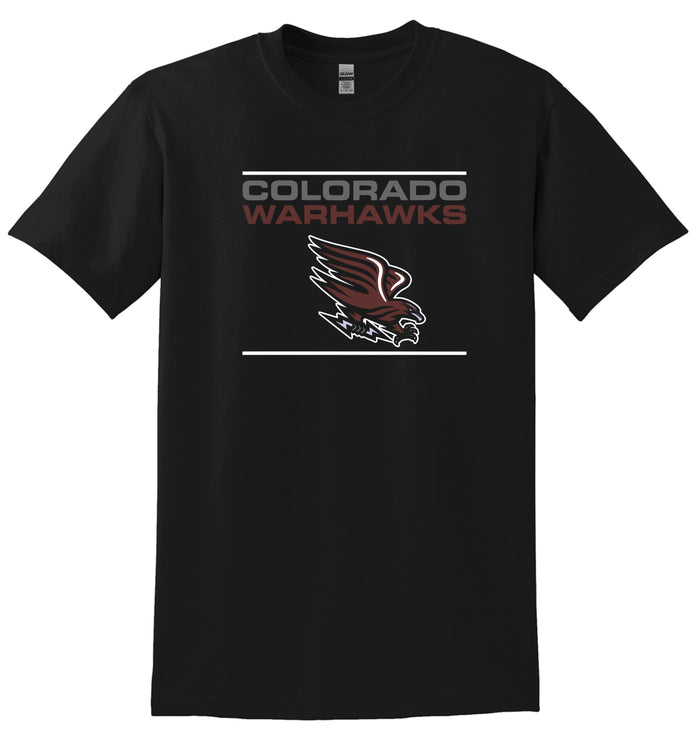 Warhawks Baseball Basic BIRD Tee- Matte or Glitter
