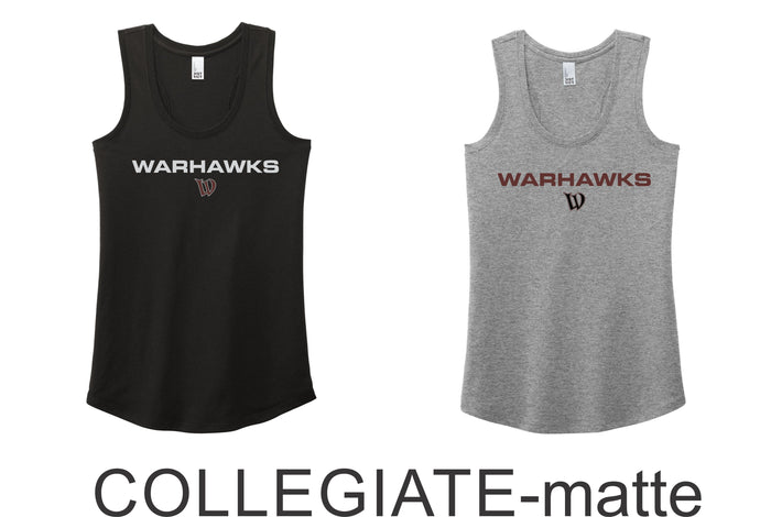 Warhawks Triblend Ladies Tank- 5 designs