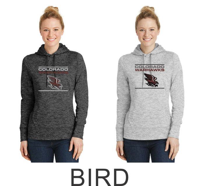 Warhawks Wicking Ladies Hoodie-4 Designs