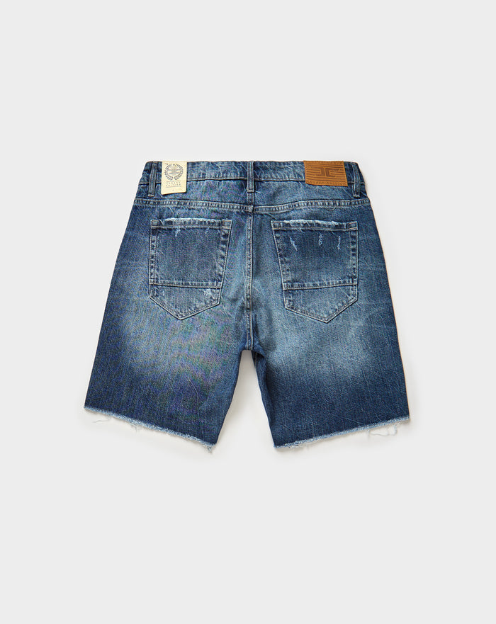 Jordan Craig Washed Denim Shorts. Underground Apparel. Rule of Next Streetwear.