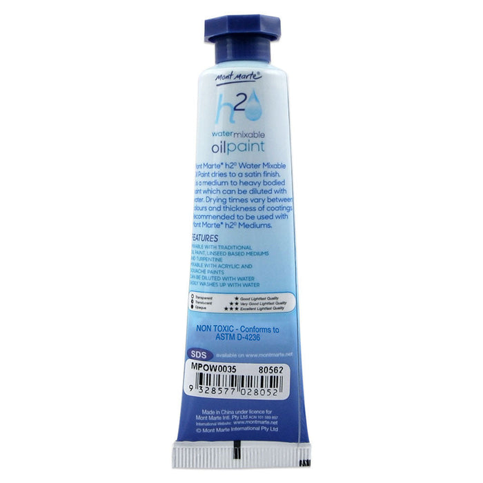 Water Mixable Oil Paint 37ml (1.25oz) - Burnt Sienna