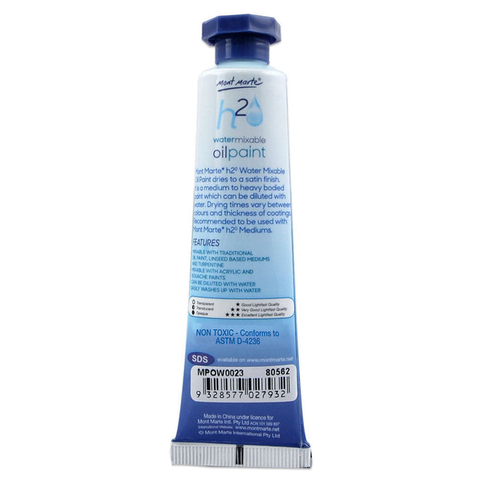 Water Mixable Oil Paint 37ml (1.25oz) - Cobalt Blue