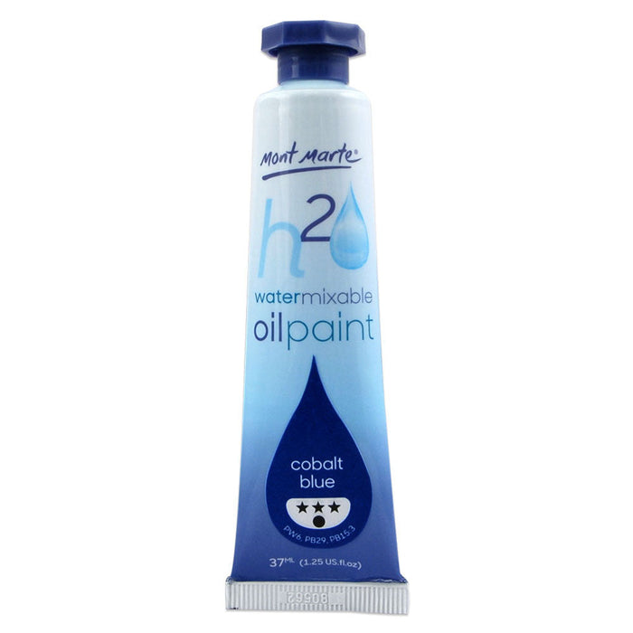 Water Mixable Oil Paint 37ml (1.25oz) - Cobalt Blue