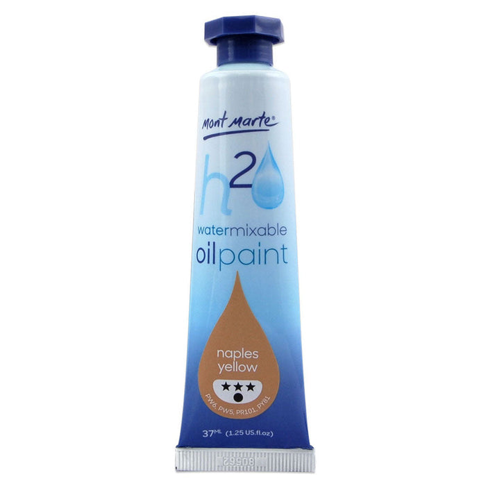 Water Mixable Oil Paint 37ml (1.25oz) - Naples Yellow