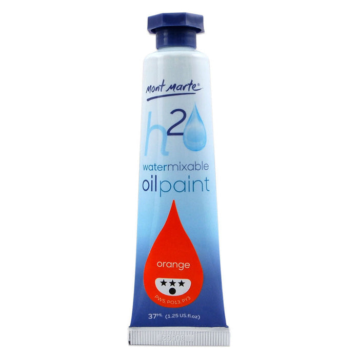Water Mixable Oil Paint 37ml (1.25oz) - Orange