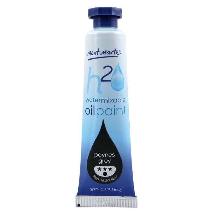Water Mixable Oil Paint 37ml (1.25oz) - Paynes Grey