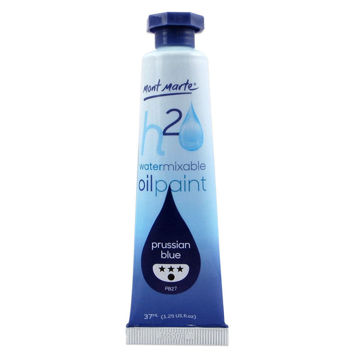 Water Mixable Oil Paint 37ml (1.25oz) - Prussian Blue
