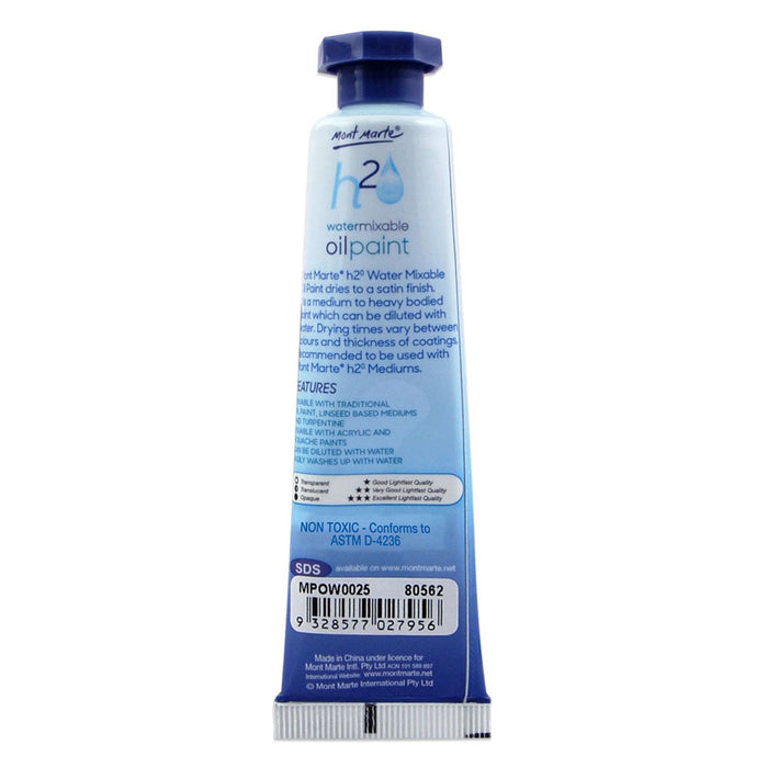 Water Mixable Oil Paint 37ml (1.25oz) - Prussian Blue
