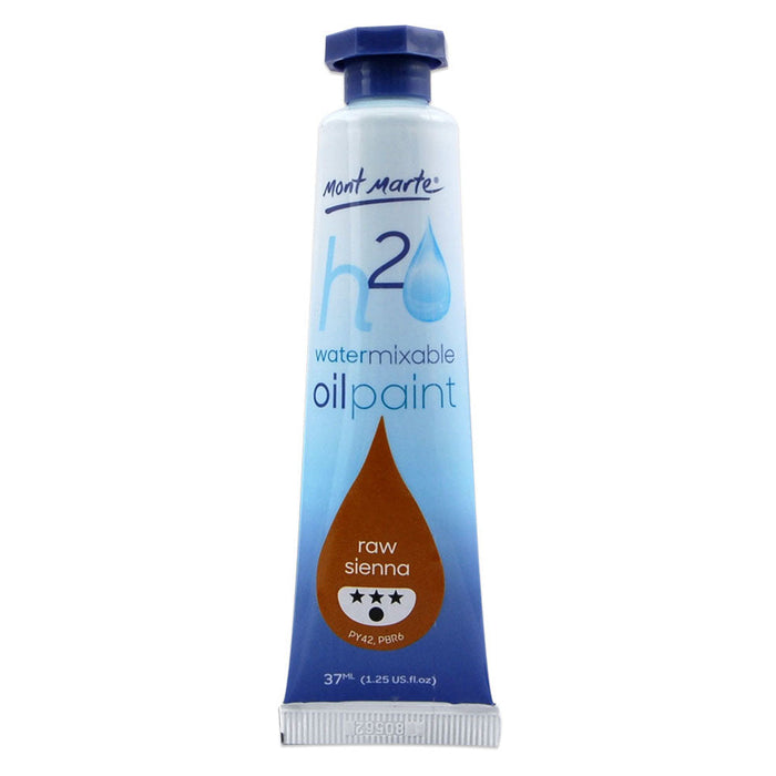 Water Mixable Oil Paint 37ml (1.25oz) - Raw Sienna