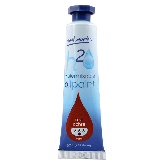 Water Mixable Oil Paint 37ml (1.25oz) - Red Ochre