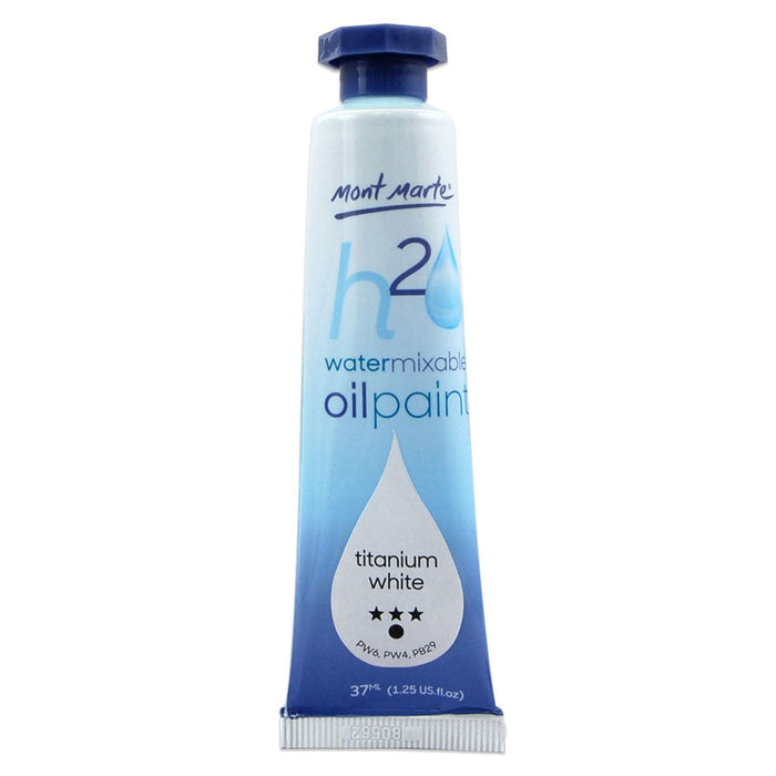 Water Mixable Oil Paint 37ml (1.25oz) - Titanium White