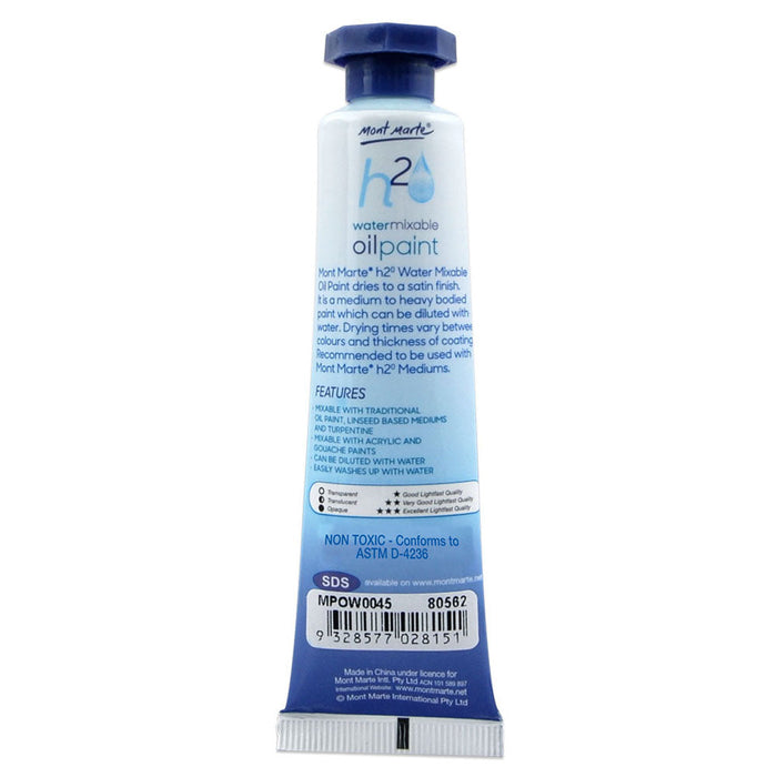 Water Mixable Oil Paint 37ml (1.25oz) - Trans Blue