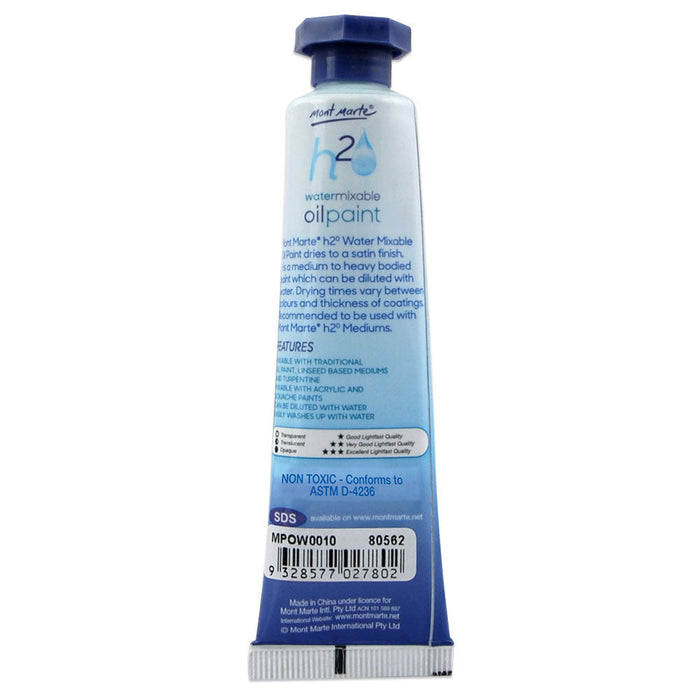 Water Mixable Oil Paint 37ml (1.25oz) - Vermillion