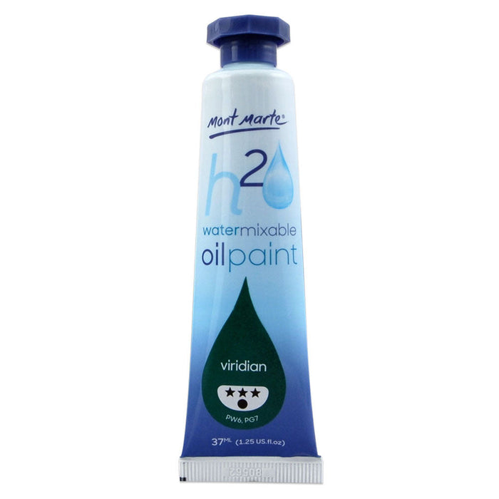 Water Mixable Oil Paint 37ml (1.25oz) - Viridian