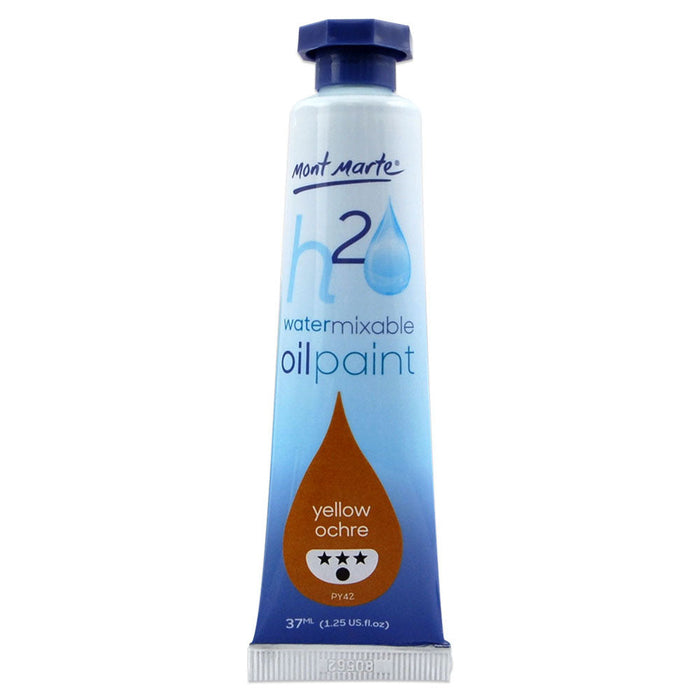 Water Mixable Oil Paint 37ml (1.25oz) - Yellow Ochre