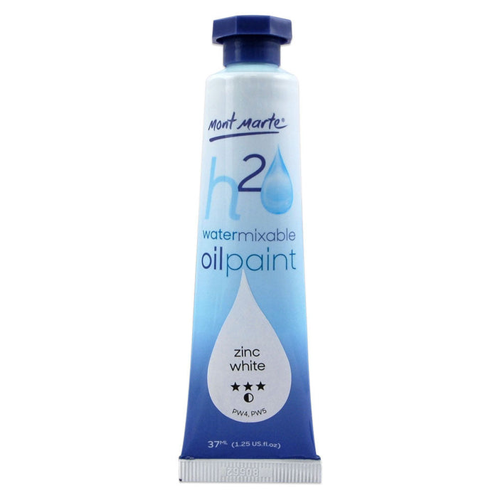 Water Mixable Oil Paint 37ml (1.25oz) - Zinc White