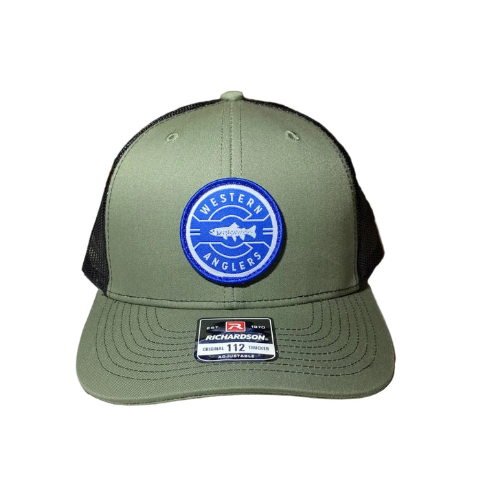 Western Anglers  - Richardson 112 Split - Loden / Black - Hat