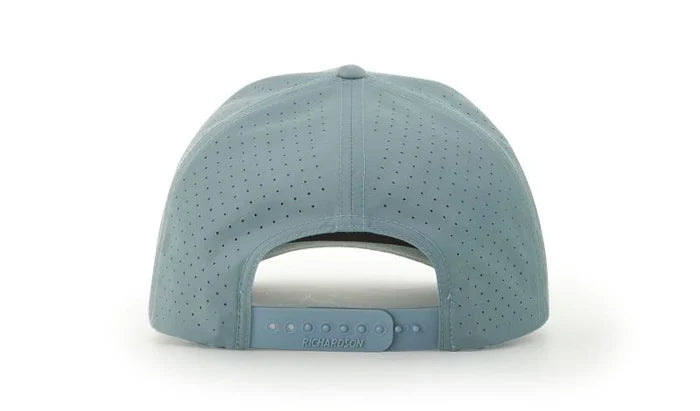 Western Anglers - Richardson Hat - Leather Patch - Smoke Blue