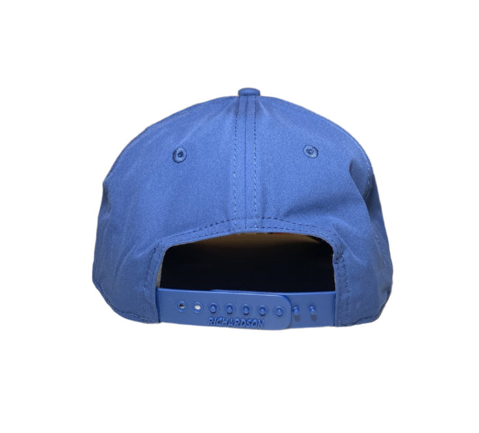 Western Anglers - Richardson Hat - Midnight Sippers Woven Patch - Blue w/ White Rope
