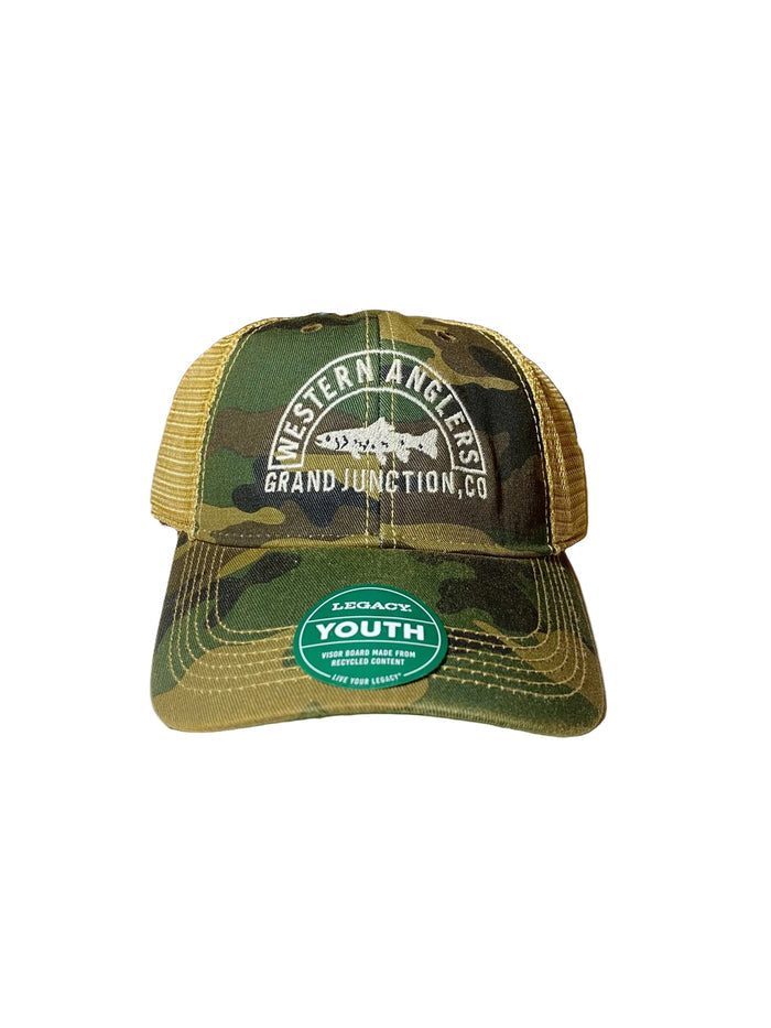 Western Anglers - Women's Old Favorite Army Camo Trucker Hat