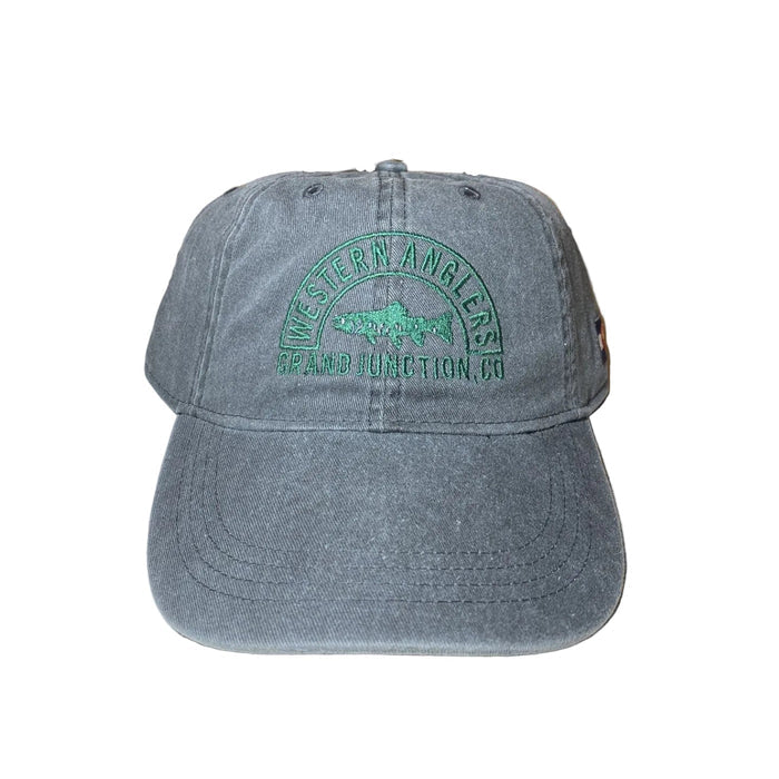 Western Anglers Arch Logo Charcoal 51004 Canyon Cap