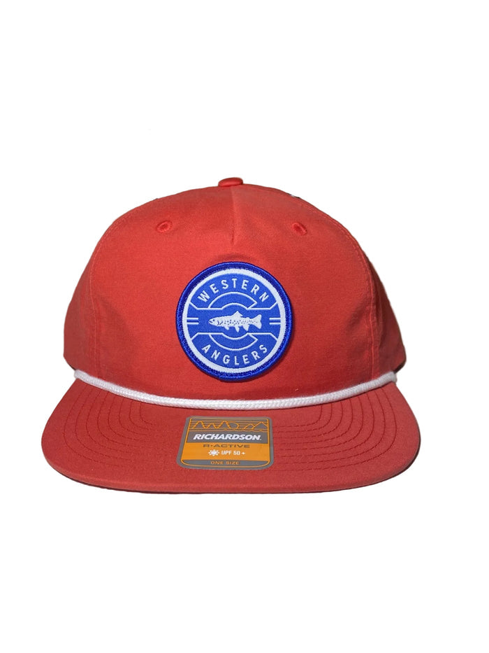 Western Anglers Richardson 256 Umpqua Red w/ White Rope Hat