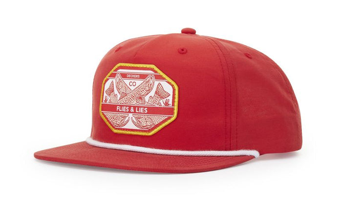 Western Anglers Richardson 256 Umpqua Red w/ White Rope Hat
