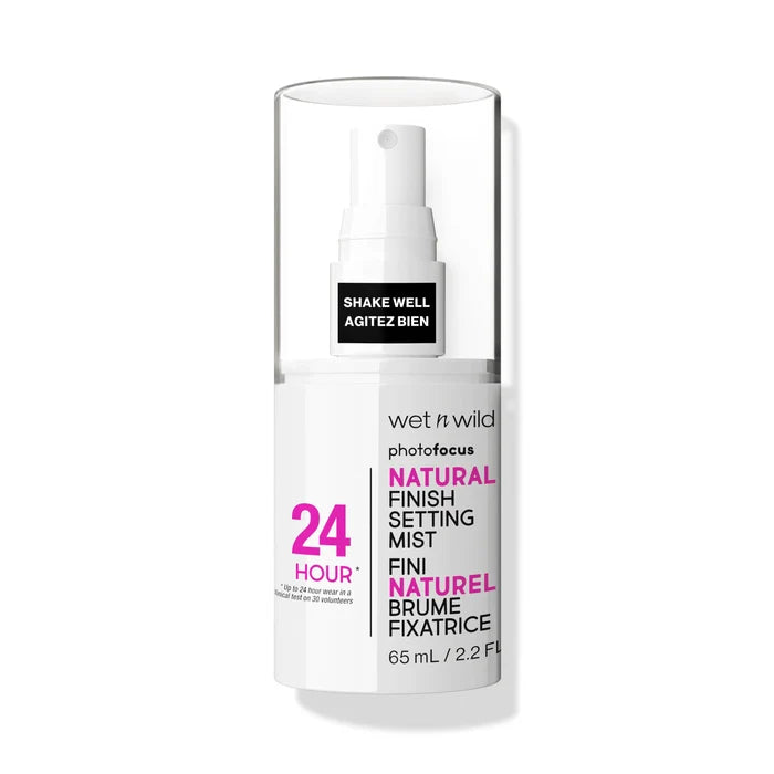 WET N WILD PhotoFoucs Natural Finish Setting Mist Up to 24 Hour