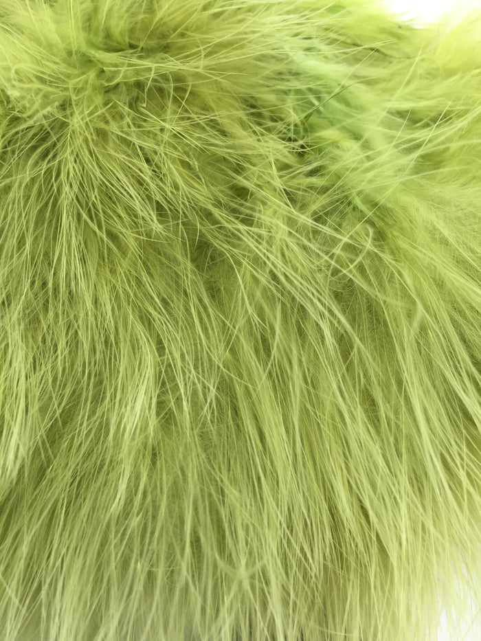 White dyed Insect Green