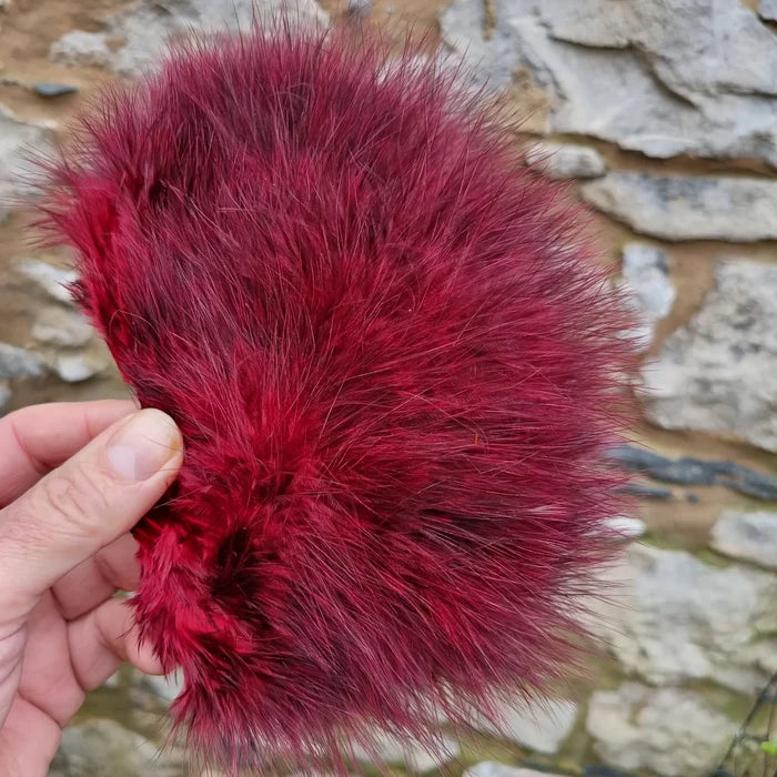White dyed Claret