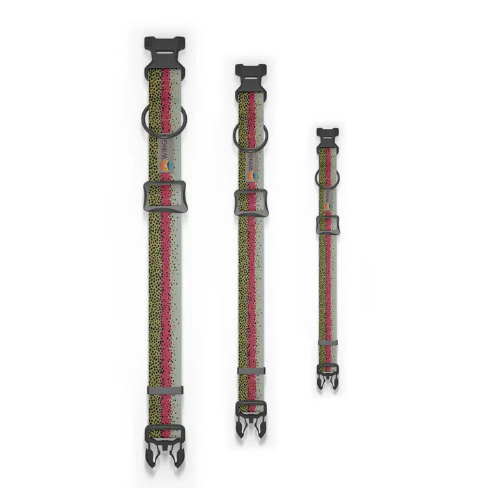 Wingo - Coosa Dog Collar - Rainbow Trout - Small