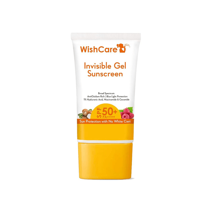 Wishcare Invisible Gel SPF50+ Sunscreen 50gm