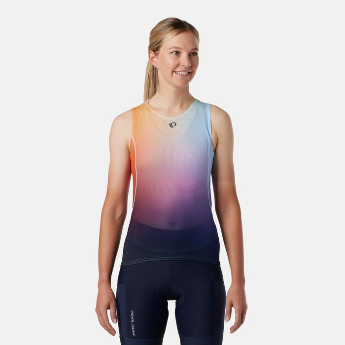 color:Melon Air Dye||view:SKU Image On Body||gender:Women||seo:W Transfer Mesh SL Baselayer